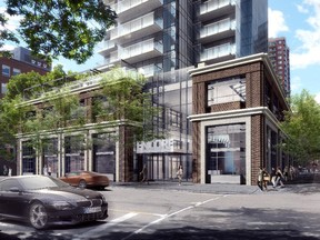 The Encore by Westrich Pacific is a 40-storey  downtown condominium tower.