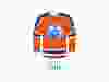 2015 Edmonton Oilers alternate jersey.