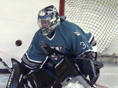 Kelly Hrudey San Jose Sharks NHL Short Print Hockey Card