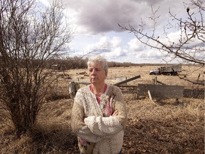 Peggy Hilts said her property in Thorhild has been adversely affected by construction of a landfill facility.