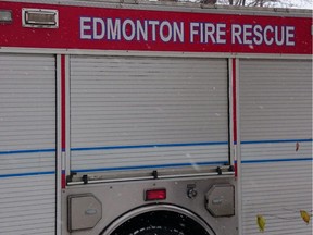 Edmonton Fire Rescue Services truck.