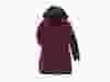 Mackage coat. Bordeaux shades and leather trim (even on parkas) are both big trends this fall.