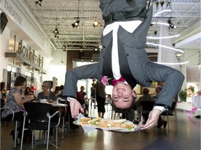 Enjoy tea served by an upside-down butler, and other fantastical fun, at the Firefly Theatre's High Tea gala.