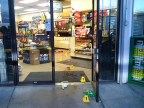 A man is in custody after he allegedly stabbed a clerk at a Husky gas station convenience store in southeast Edmonton Monday afternoon. The clerk was taken to hospital with serious injuries. He is now in stable condition.