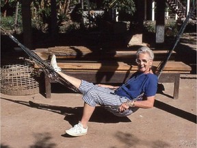 Lillian Sharp on a trip to Laos.