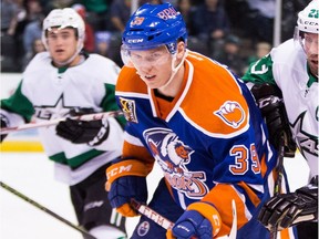 Bogdan Yakimov, an Oilers prospect and centre with the Bakersfield Condors. Supplied photo
