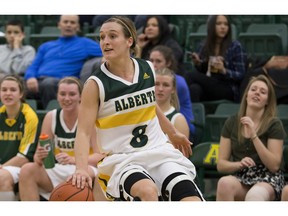 University of Alberta Pandas' Megan Wickstrom has overcome two knee injuries requiring surgery to get back onto the basketball court.