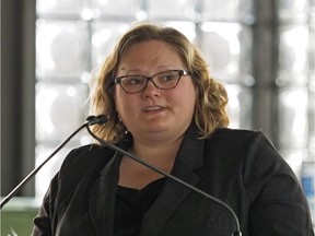 Health Minister Sarah Hoffman said coal-fire plants have hurt the health of Albertans.