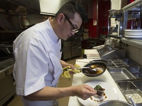 Chef Sonny Sung is taking part in the collaborative dinner.