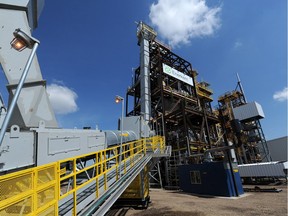The Enerkem waste to biofuels facility, or garbage refinery, is producing a new resource in Edmonton.
