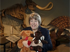 Peggi Ferguson-Pell, president of Friends of Royal Alberta Museum, is asking guests to bring teddy bears to the farewell festivities for Santas Anonymous.
