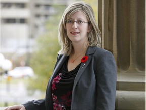 MLA Stephanie McLean is in charge of Alberta's new ministry of status of women.