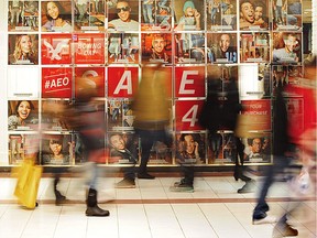 It was a blur for Boxing Day shoppers at Southgate Centre in 2013.