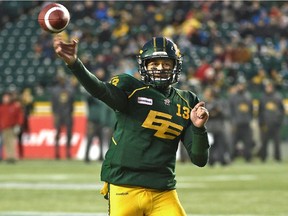 Edmonton Eskimos quarterback Mike Reilly is one of many athletes who has had to deal with concussion in their careers.
