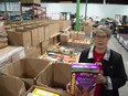 Marjorie Bencz, executive director of Edmonton's Food Bank, is shown in this Sept. 23, 2015 file photo.