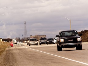 The City of Edmonton unveiled a smartphone app Monday to warn drivers of changing road conditions.