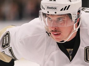 Sidney Crosby of the Pittsburgh Penguins faces the Oilers Friday in Edmonton.