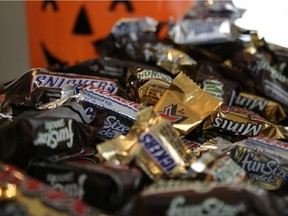 Lloydminster RCMP are investigating after pills were found in Halloween candy children brought home.