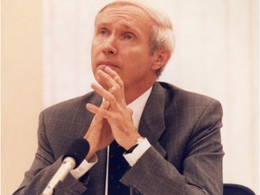 Finance Minister Dick Johnston.