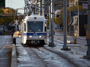 Both LRT lines are operating normally on Nov. 20, 2015, after service was restored following a power outage on Wednesday night when a train pulled the overhead power wires off their supports.