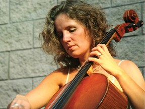 Josephine van Lier is playing baroque cello in the Early Music Alberta concert  on Saturday Nov 7, at Holy Trinity Anglican Church.