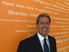 Stantec CEO Bob Gomes at the Stantec offices in Edmonton