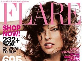 A  Flare magazine cover.