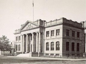 Original Edmonton courthouse