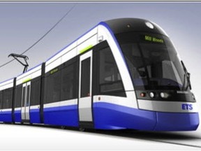 Bombardier's Flexity Outlook will be on its way to Edmonton, a 40.6-metre long unit with 82 seats and a maximum capacity of 275, that will run along the Valley Line.