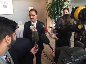 Federal Infrastructure Minister Amarjeet Sohi returned Friday to City Hall to clean out his councillor's office.