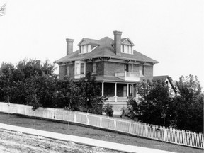 The home of Frank Oliver was located on the southeast corner of 103rd Street and 100th Avenue.