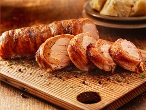 Bacon Wrapped Pork Tenderloin