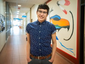 Billy-Ray Belcourt, 21, is one of the University of Alberta's three Rhodes Scholars of 2016.