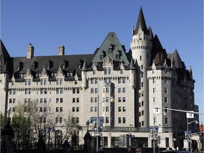The Chateau Laurier in Ottawa.