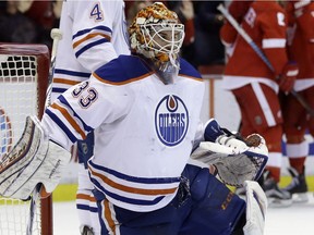 Edmonton Oilers goalie Cam Talbot will get the start against Vancouver Saturday night.