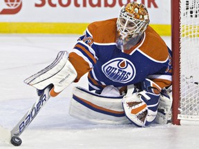 Edmonton Oilers goalie Cam Talbot.