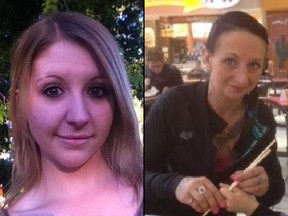 Amber Dawn Diebert, 24, left, and Jody Topilko, 30.