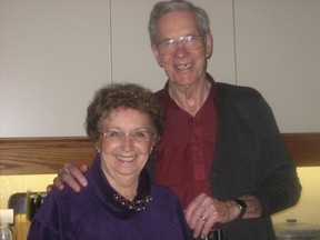 Marie Ann and Lyle Thomas McCann celebrating a family Christmas in 2006. The couple went missing sometime after July 3 2010 while en route from St Albert to British Columbia. Their burnt motorhome was found in Edson two days later