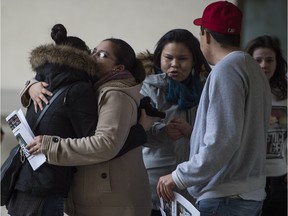 Friends and family of Geo Mounsef react after Richard Suter was sentenced to four months in jail for the crash that killed the two-year-old boy.