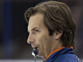 Oilers head coach Dallas Eakins in 2014.