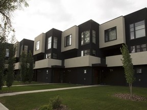 Row houses in Edmonton will be required to leave at least a three-metre backyard between it and the adjacent backyard.