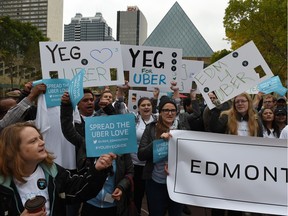 A recent poll suggests Albertans support ride-sharing service Uber, but also support regulating it.