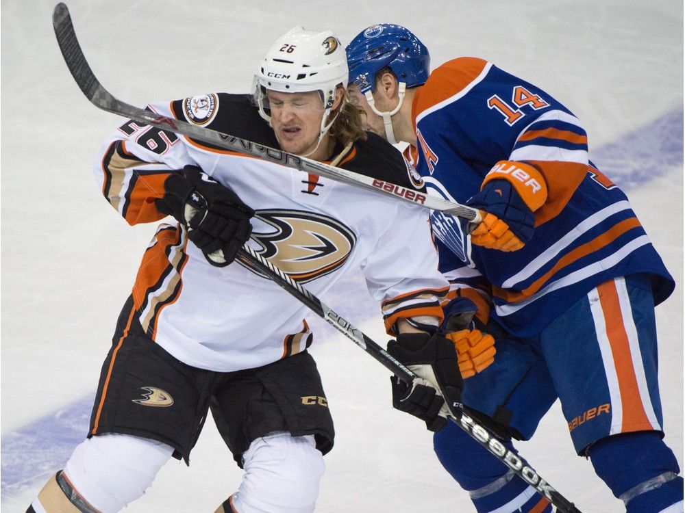 Oilers vs. Ducks - 12/31/2015 - Anaheim Ducks - Photos