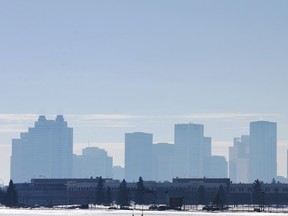 The Edmonton region saw elevated air pollution levels earlier this week.