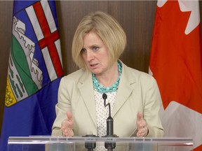 Alberta Premier Rachel Notley spoke about the fall legislature session.