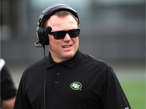 Grey Cup winning coach Chris Jones is leaving the Edmonton Eskimos to take on a new role with the Saskatchewan Roughriders.
