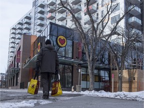 Planet Organic Market is opening a much larger location on Jasper Avenue while a residential tower above will provide 207 rental units. The development should help with demand for food stores in the area and for new, quality rental apartments, says developer John Day.