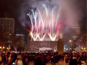Ring in the New Year at Churchill Square on Thursday night.