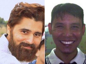 Karanpal Singh Bhangu, 35, (left) and Ricardo 'Ricky' Cenabre were killed during armed robberies at two separate Mac’s convenience stores on Friday, Dec. 18, 2015