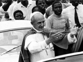 Pope Paul VI in a July 31, 1969 file photo. Pope Paul VI's Nostra Aetate declaration 50 years ago was intended to promote peace and understanding between Jewish and Catholic people.